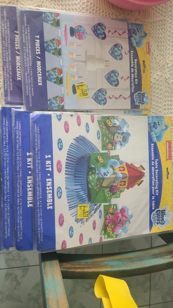Blue's Clues Party Decoration