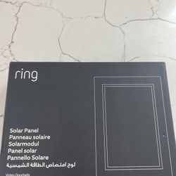 Ring Solar Panel
