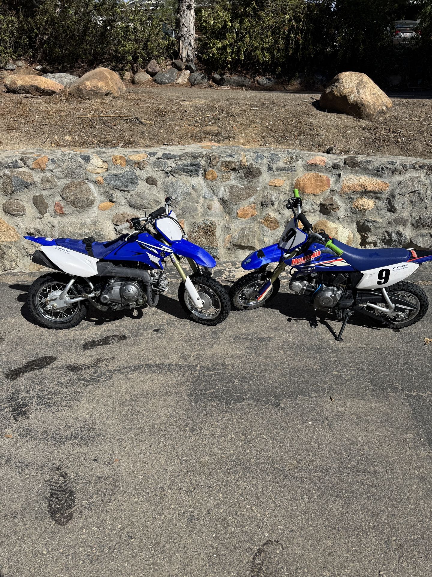 TTR 50 (2 of Them) Electric start **GREAT CONDITION**