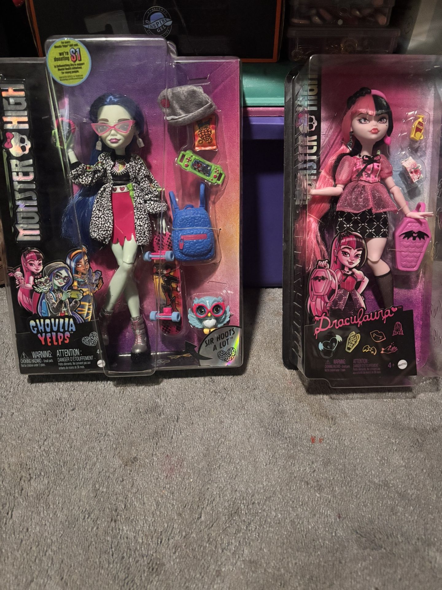 Monster high dolls 