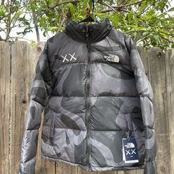 The North Face KAWS Puffer Jacket Camo