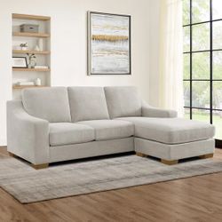 Thomasville Dillard 2-piece Fabric Sofa with Reversible Chaise $559.99