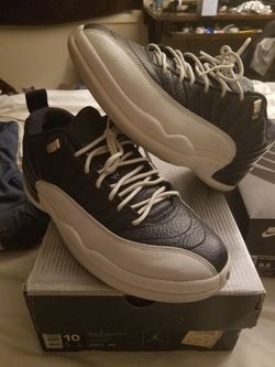 Jordan 12 low obsidian size 10