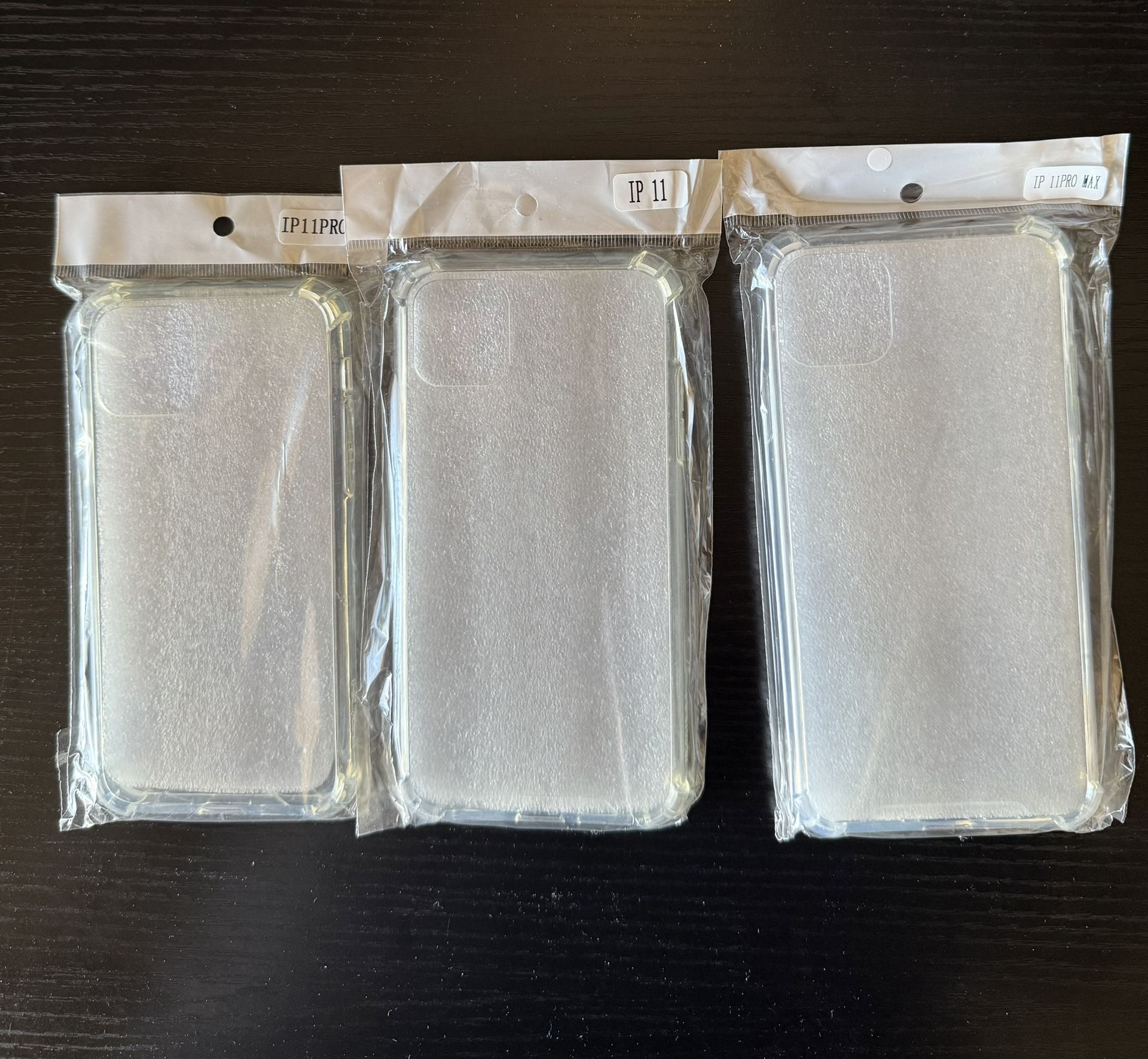 iPhone 11 / 11 Pro / 11 Pro Max Clear Shockproof Cases – New – $7