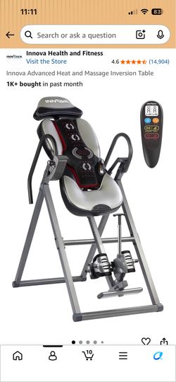 Inversion table