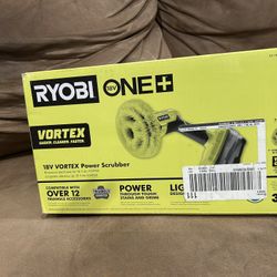 RYOBI RYOBIONE+ 18V Cordless VORTEX Power Scrubber (Tool Only)​