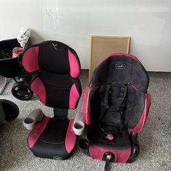Booster And Car Seat 