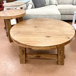 New 40” Coffee Table — Solid Wood