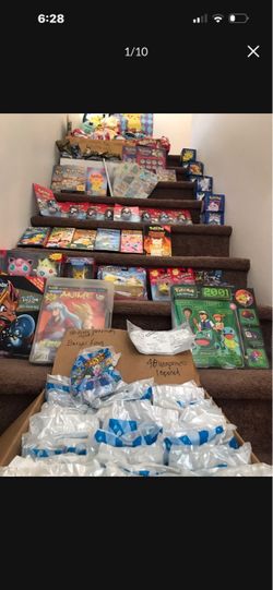 RARE: OVER 200 +(Individually pricing)Items in Pokemon Collection Most NIB