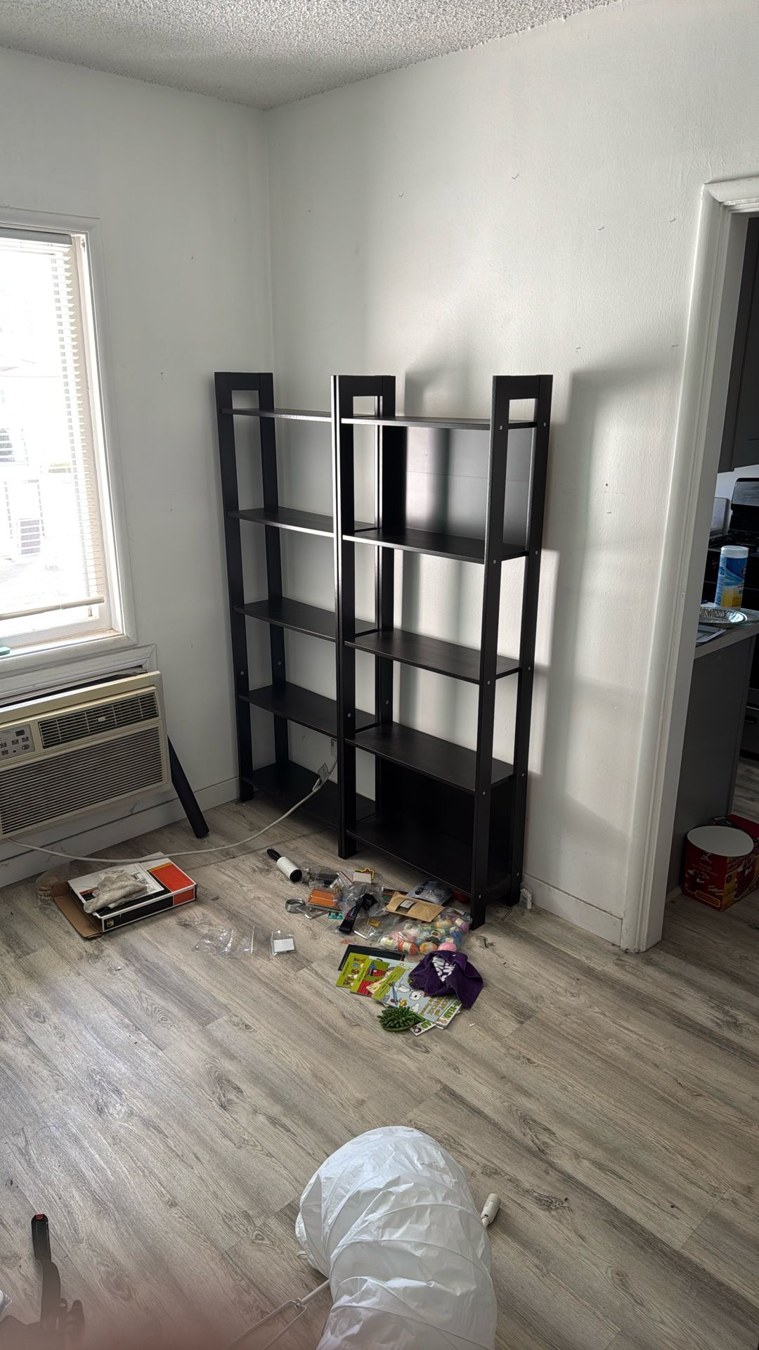 Two Standing Shelves