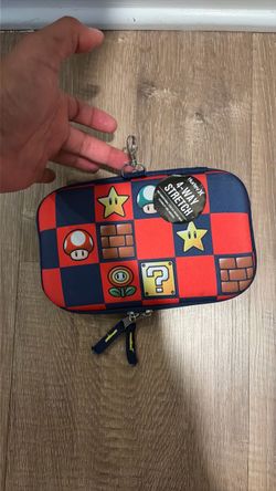 Hurley Super Mario Zip Pouch with Clip