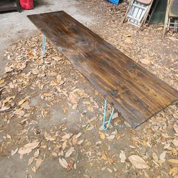 Long Coffee Table 6ft long 19and half in  deep 16and half in tall

