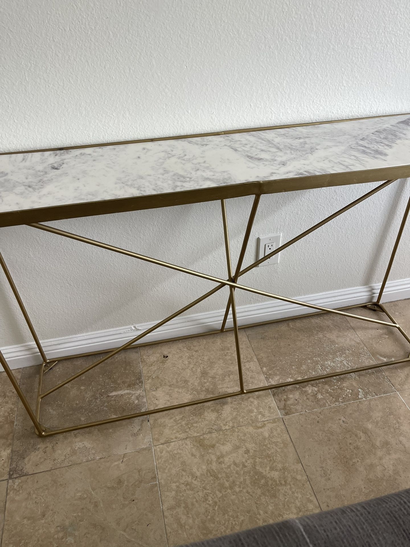 Marble Console Table