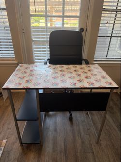 Combo Offer - Table/Desk 36 inch + IKEA Office Chair