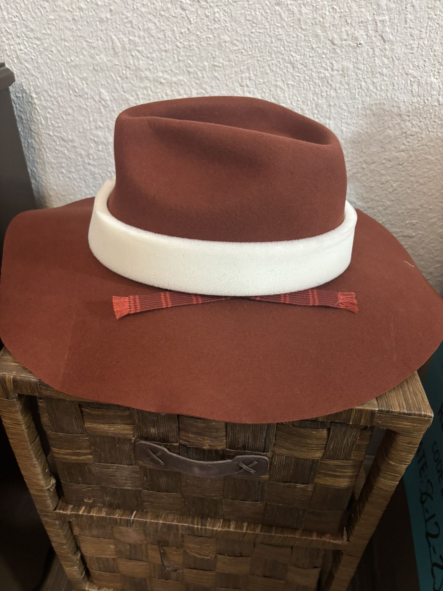 braxton burnt henna hat light feel fedora Hat Large