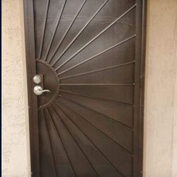 Security Door Heavy-Duty Copper 36x80 (Installation Included)