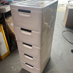 5 drawers, stackable storage