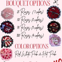 Ramos Buchones Valentines Day Roses Bouquet Rosas 