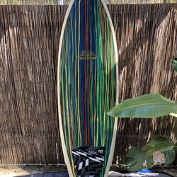 Quad Fish Surfboard With Board Bag