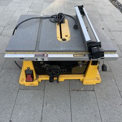 Dewalt Table Saw Like New 