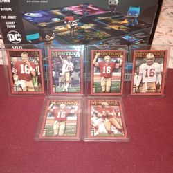 Joe Montana,Jerry Rice,& Steve Young Card Lot