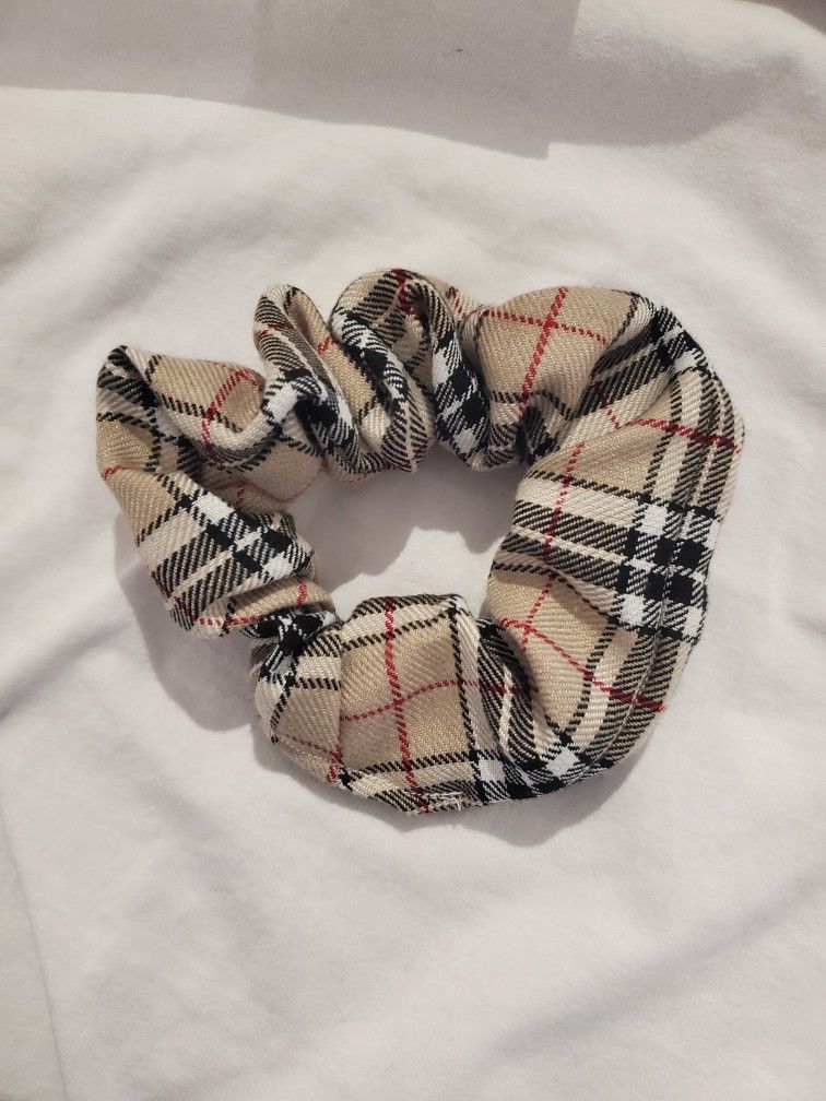 Fancy Hair Tie Hair Scrunchie Luxury Designer Style Scrunchie Never Used