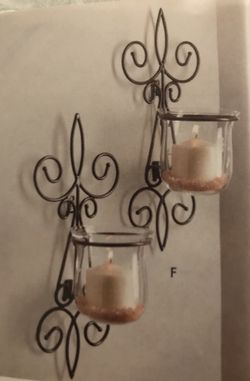 Princess House Candle Wall Holder