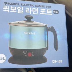 quick boil electric ramen pot