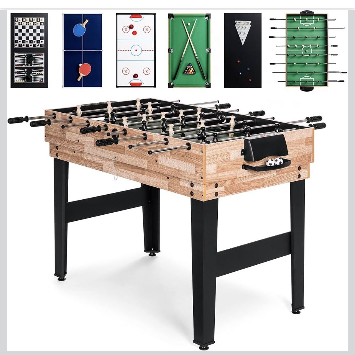 10 In 1 Game Table With Cover