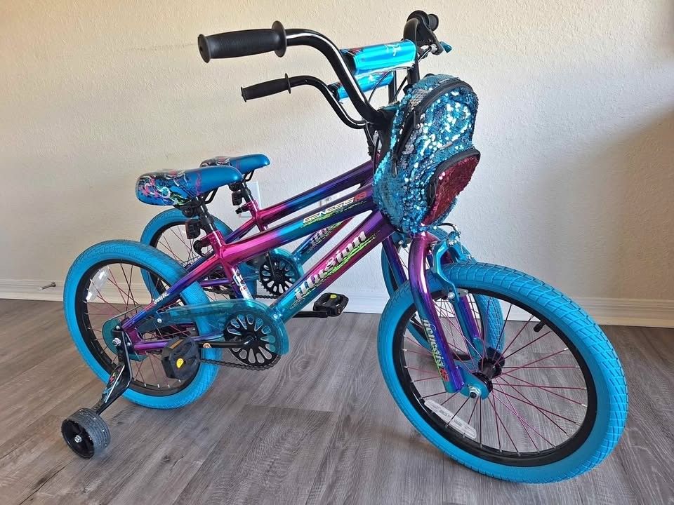 Girls Bicycle Only 5 Times Used - Looks Like New