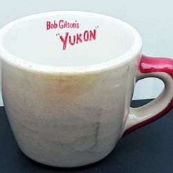 Saginaw Michigan Bob Gibsons Yukon Restaurant Ware Coffee Mug 