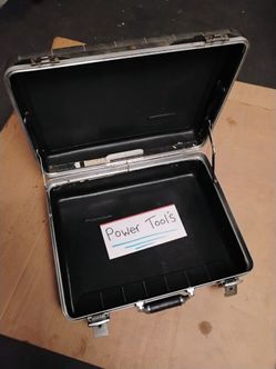 Vintage PLATT Abs Hard Shell Construction Power Tool Carry Case