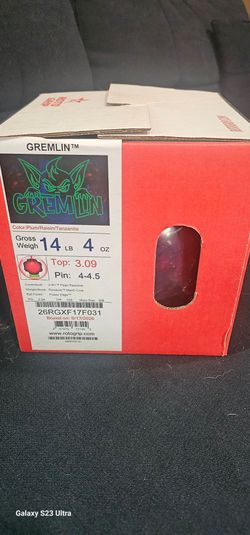 New in Box Rotogrip Gremlin Bowling Ball 14lbs.