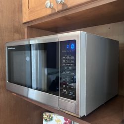 Stainless Steel Microwave 