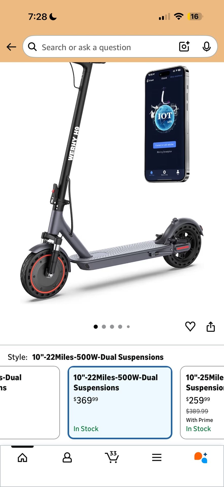 Scooter bought In Late January This Year