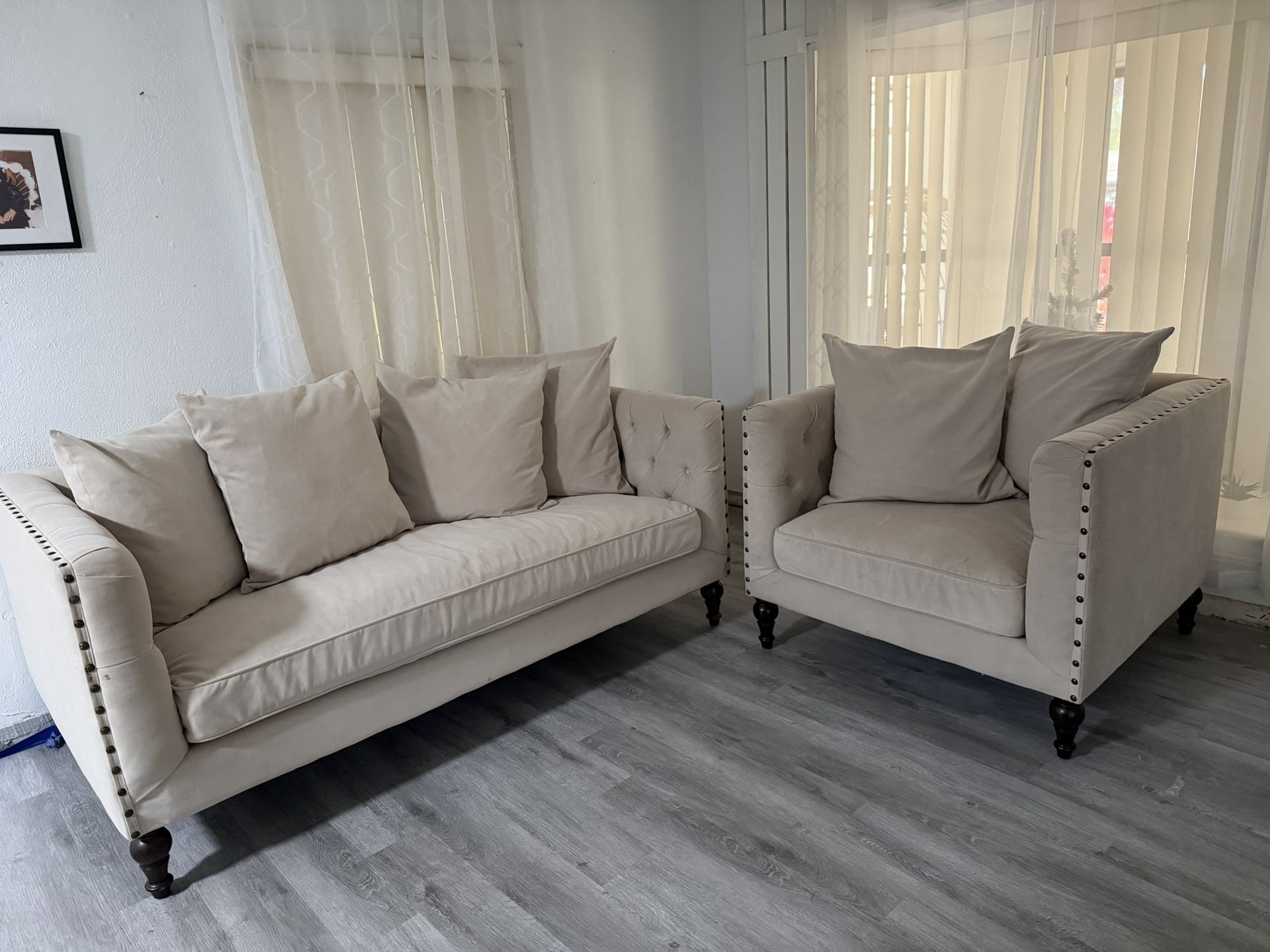 z Gallerie Sofa And Chair