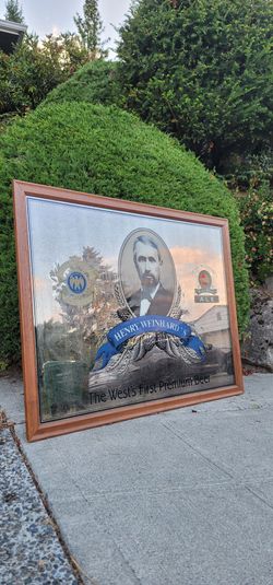 Henry Weinhard's Beer Advertising Mirror