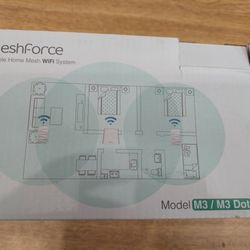 MeshForce M3 Mesh WiFi System. Upto 4 500 Sq Ft Coverage 