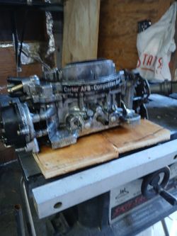 Carter 4 Barrow Carb.  Chevy