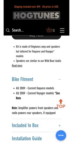 Hog Tunes KVR Power Kit XL (Vaquero/Voyager)