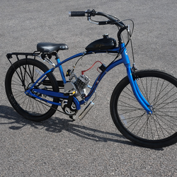 Gas bike not an e-bike motorized bicycle motor delivery available