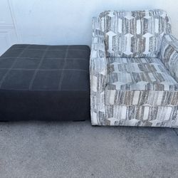 chair and ottoman 