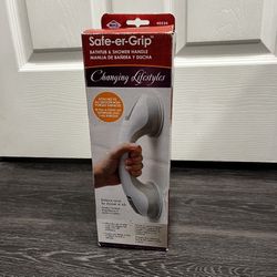 Safe-er-grip bathtub and shower handle