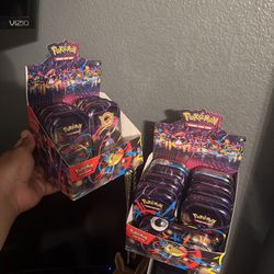Mega evolution mini tins Pokemon