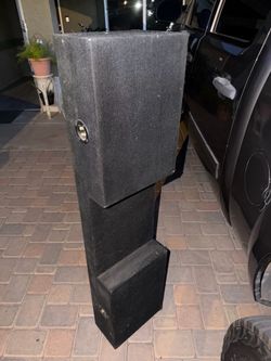 Speaker box for OBS Trucks