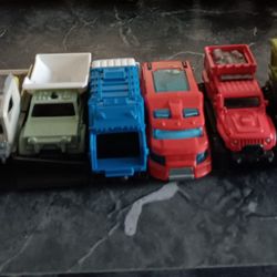 Assorted Minature Toy  Trucks