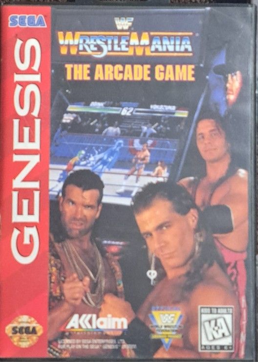 WWF Wrestlemania The Arcade Game Complete 1995