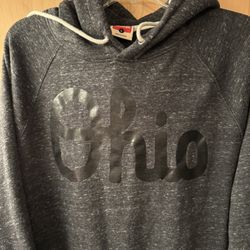 Ohio State Script Ohio Homage Sweatshirt Hoodie Sz Large Like New! 