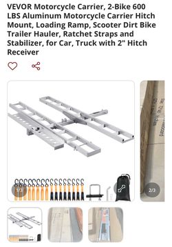 Dirt bike rack