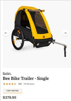 Burley Bee-Single MUST GO!!  $200 OBO